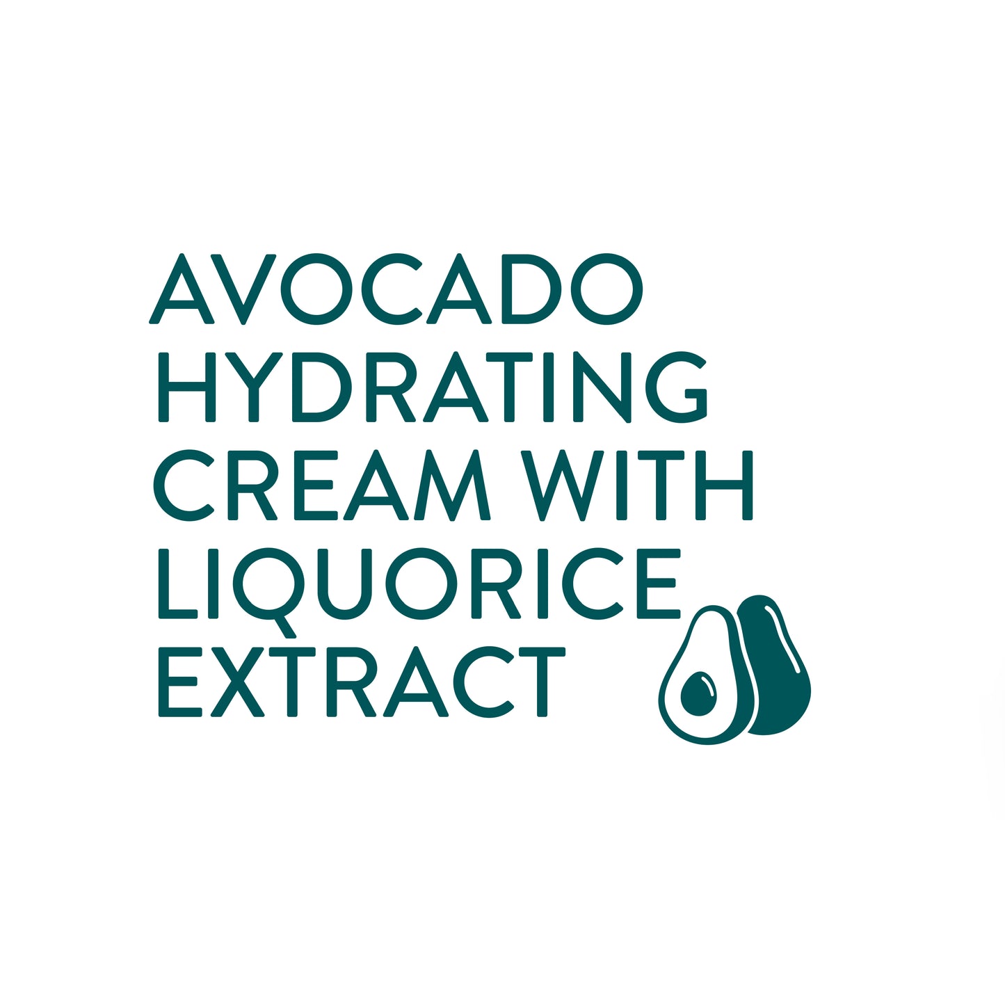 🥑 AVOCADO HYDRATING CREAM WITH  LIQUORICE EXTRACT (MOISTURIZER 💧)